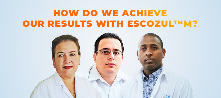 How do we achieve our results with Escozul